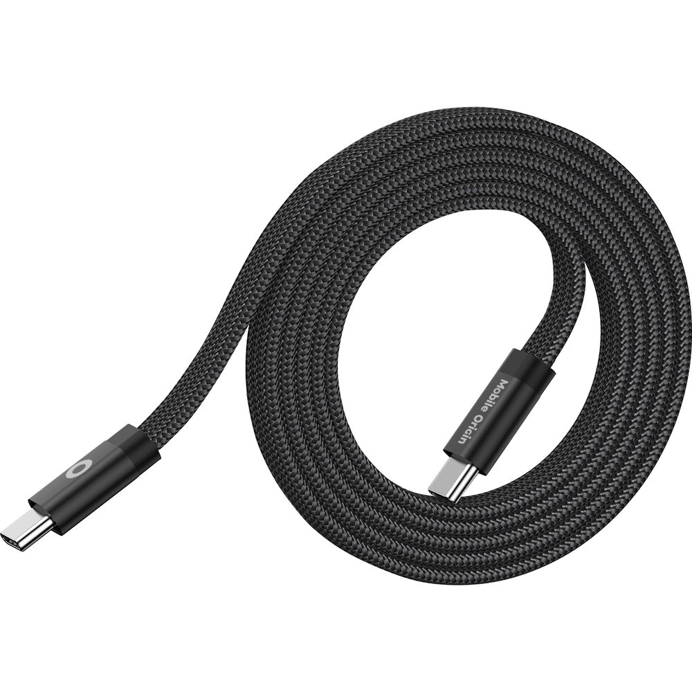 Kabel magnetyczny Mobile Origin Magnetic Flat USB-C / USB-C, QC 3.0, PD 2.0, 60W, 480 Mbps, 1m, czarny. Codzienna wygoda, płynne ładowanie, komfort użytkowania.