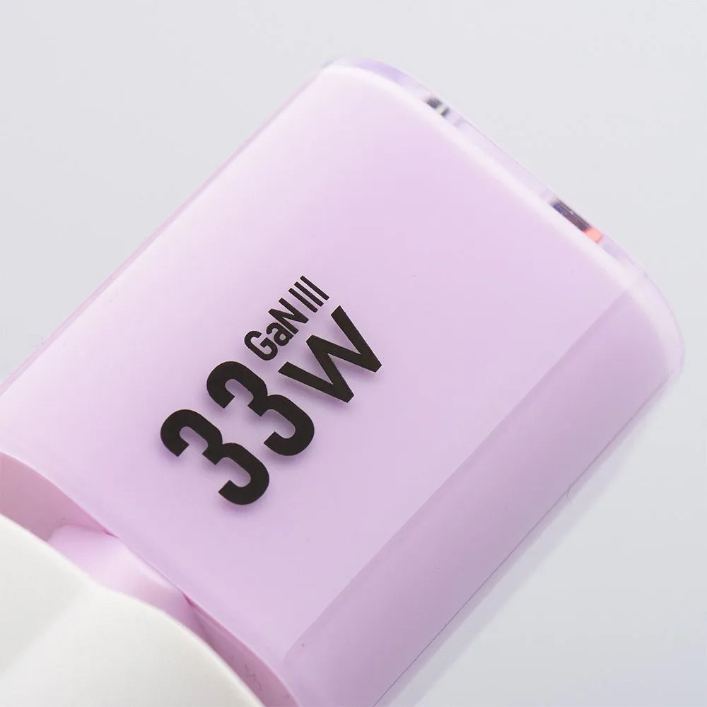 Forcell F-Energy Wall Charger GaN3 33W szybkie ładowanie dwóch urządzeń