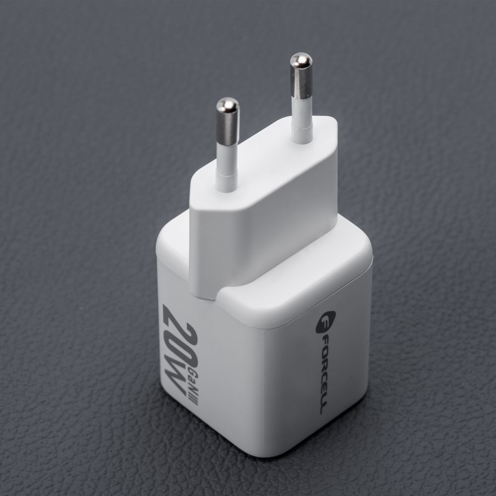 Forcell F-Energy Mini GaN III certyfikaty CE RoHS, kompatybilność z urządzeniami, bezpieczne ładowanie, kompaktowa ładowarka
