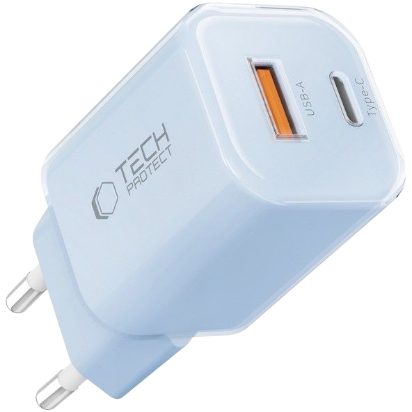NCM33W Tech-Protect. Automatyczne dopasowanie napięcia. Zabezpieczenia termiczne. Działa z iOS i Android. Inteligentne ładowanie.