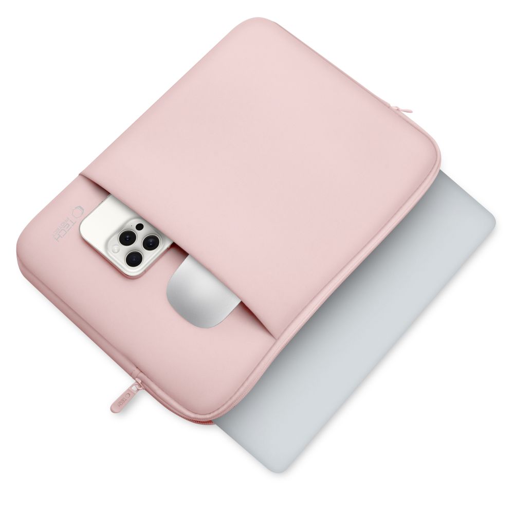 Etui Tech-Protect Neopren do laptopów 13", różowe