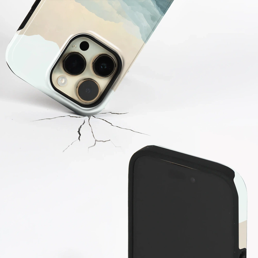 Mobiwear Elite Pro MagSafe do iPhone 18 Pro Max, podwójna warstwa, silikonowa ochrona, mocna obudowa, trwałość, jezioro w dolinie
