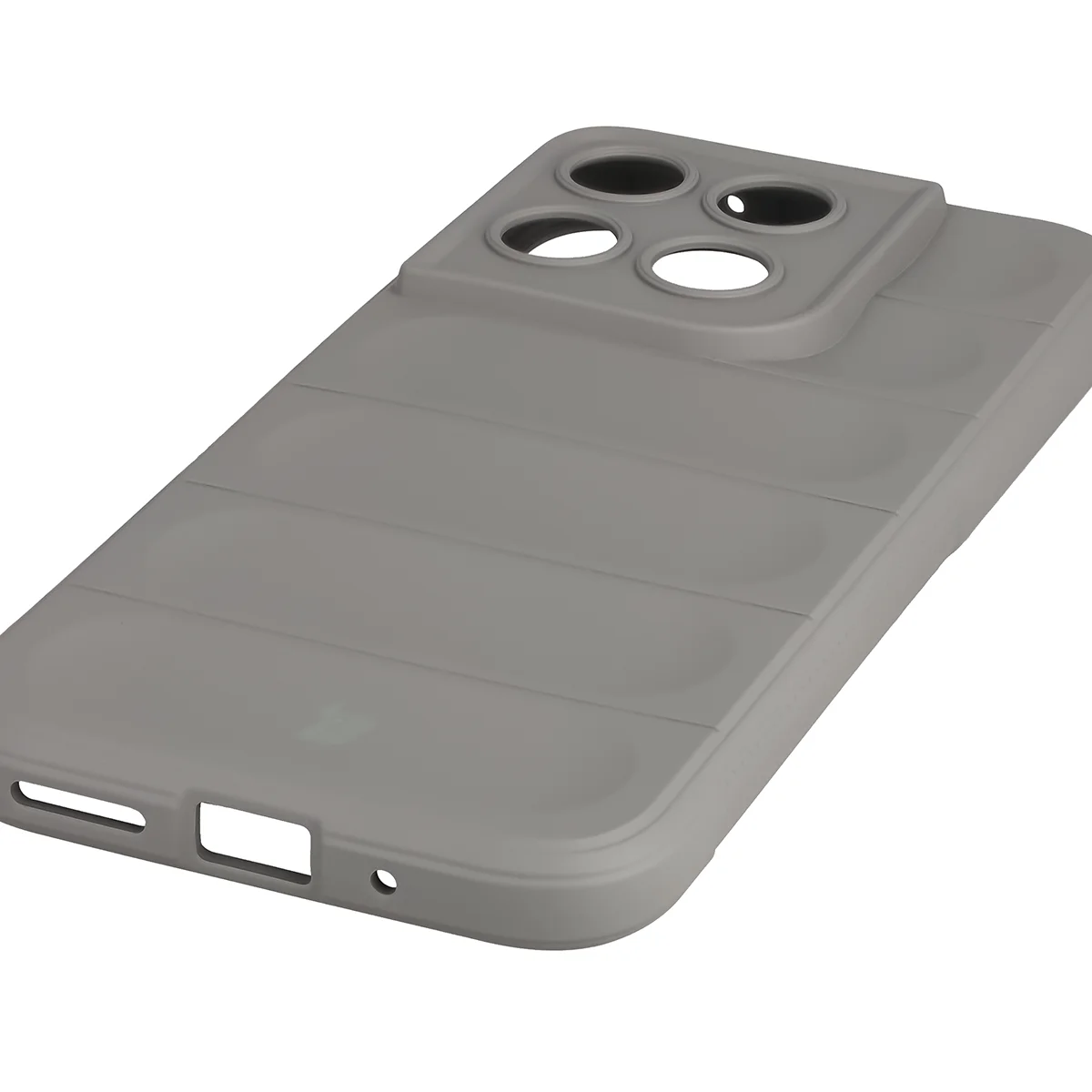 Precyzyjne wycięcia i kompatybilność z ładowaniem indukcyjnym w etui Bizon Case Tur do Motorola Moto G67 5G / G77 5G