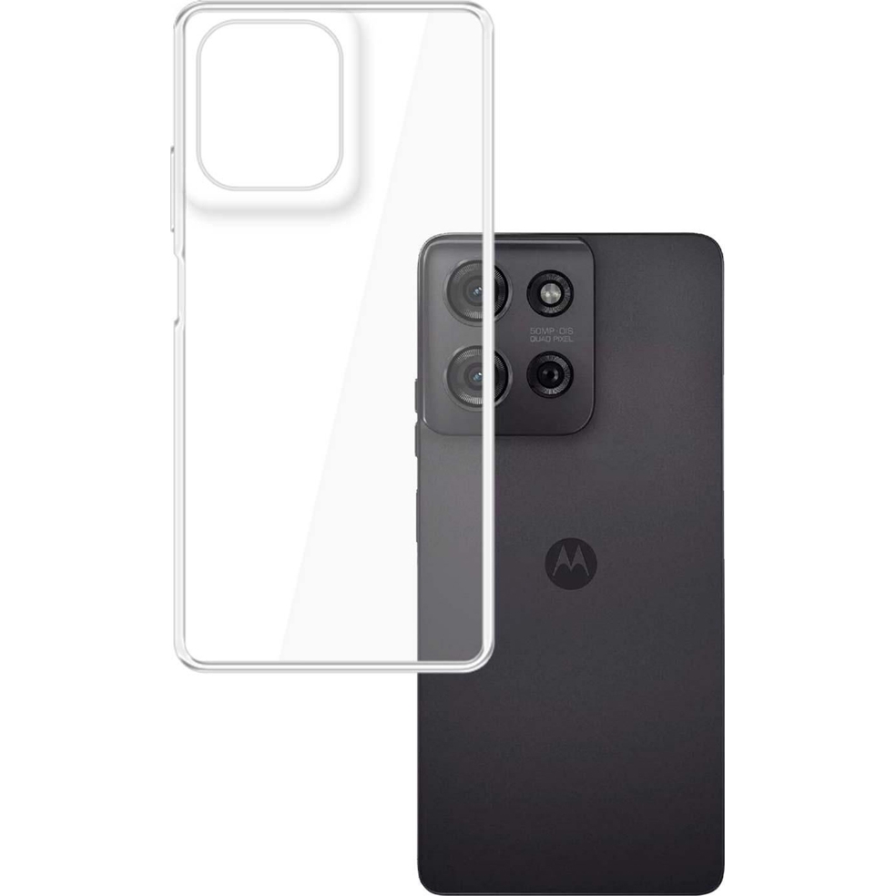 Etui 3mk Clear Case do Motorola Moto G75, przezroczyste