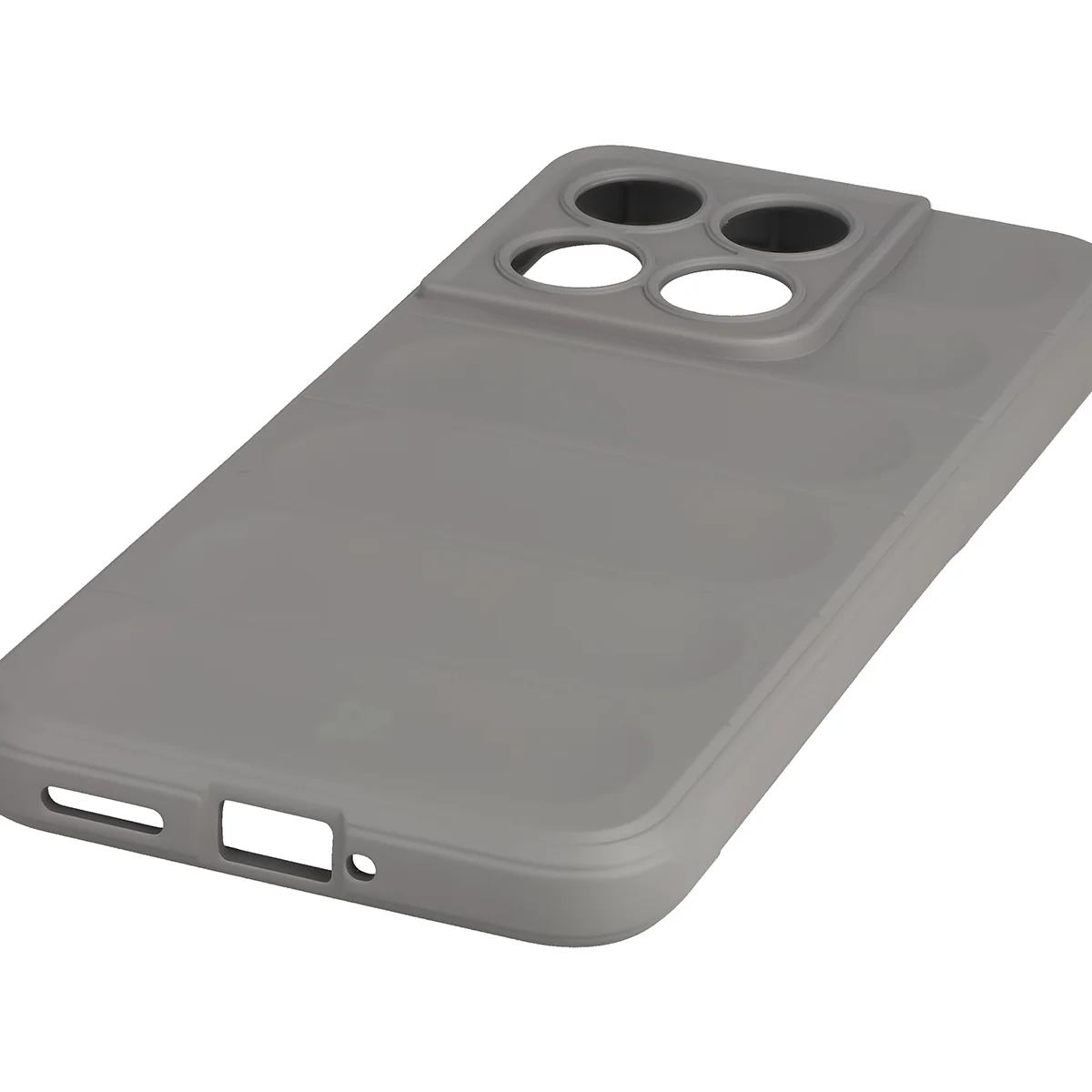 Precyzyjne wycięcia i kompatybilność z ładowaniem indukcyjnym w etui Bizon Case Tur do Motorola Edge 70 Fusion