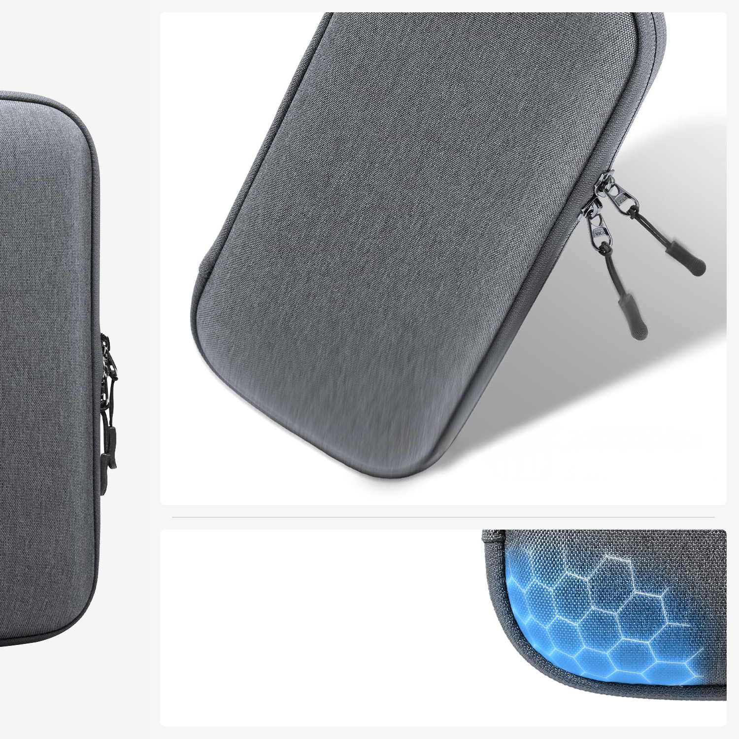 Etui Spigen Klasden Pouch Renewed do Nintendo Switch 2, szare