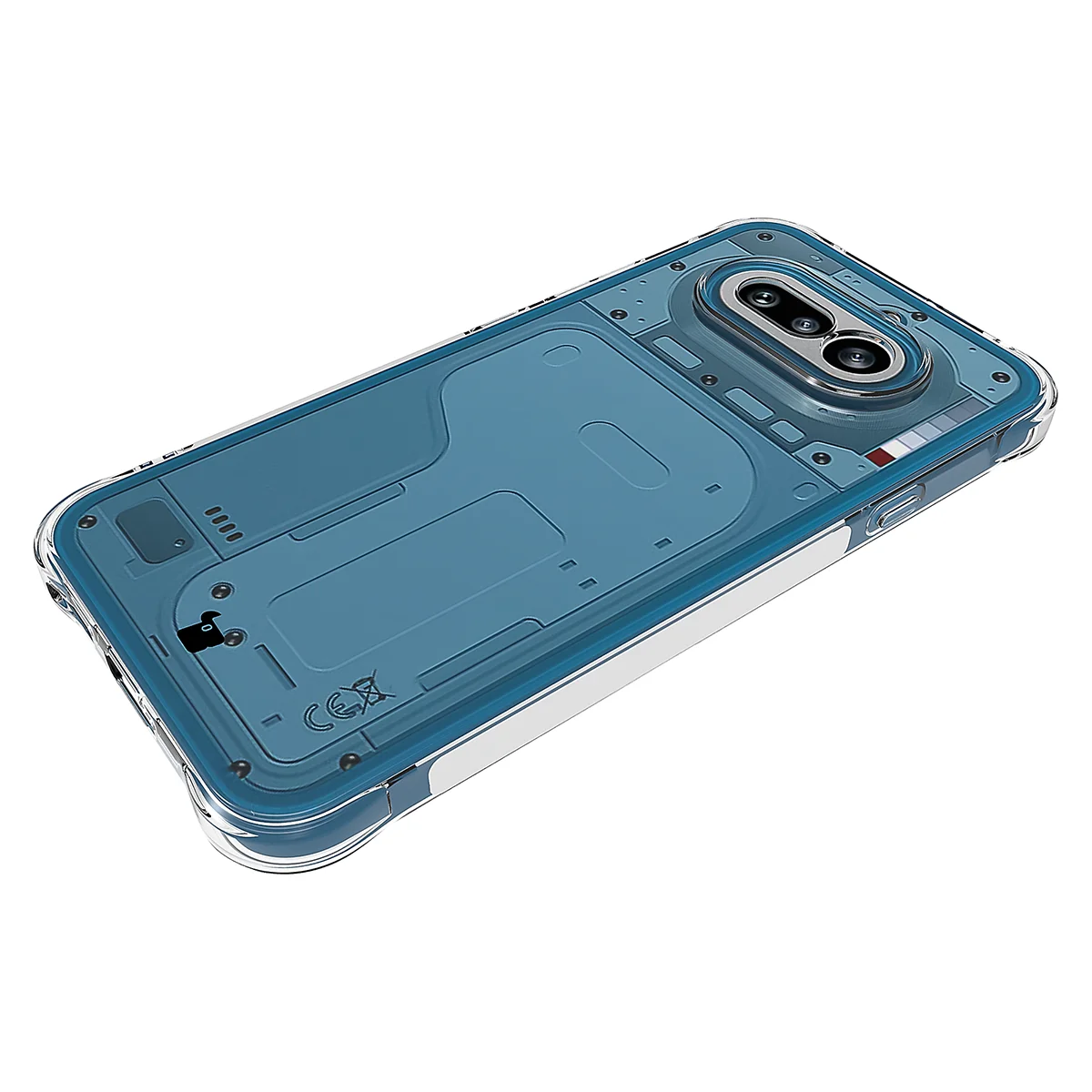 Precyzyjne wycięcia etui Bizon Case Salpa do Nothing Phone (4a)