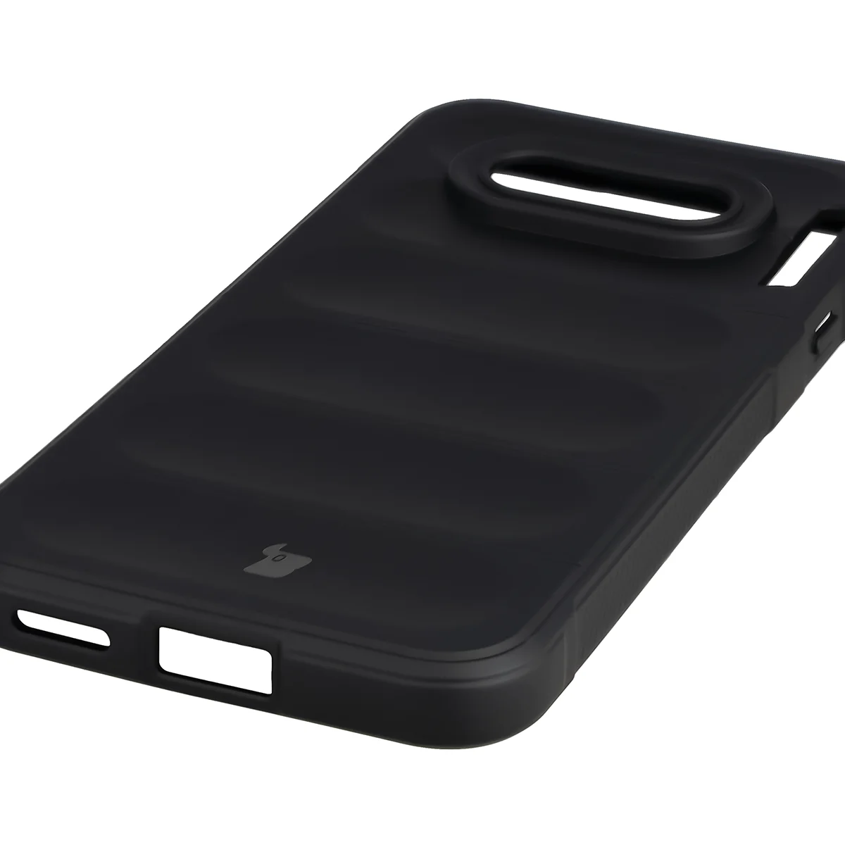 Precyzyjne wycięcia i kompatybilność z ładowaniem indukcyjnym w etui Bizon Case Tur do Nothing Phone (4a)