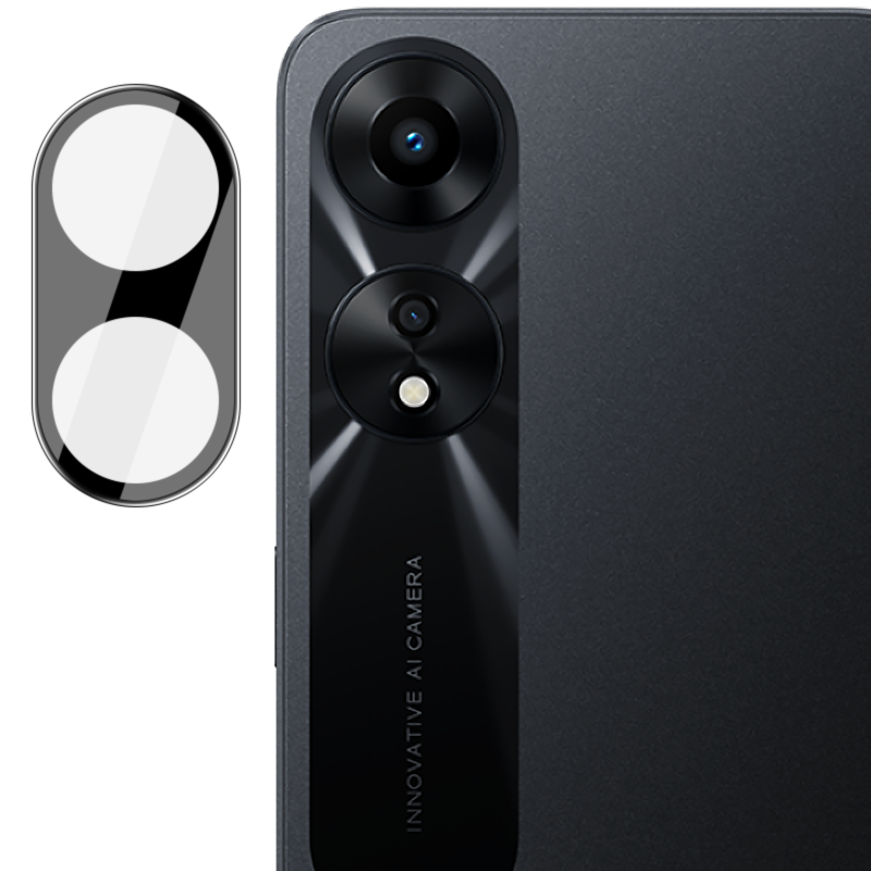 Glas für die Kamera Bizon Glass Silk Lens für Oppo A78, 2 Stück