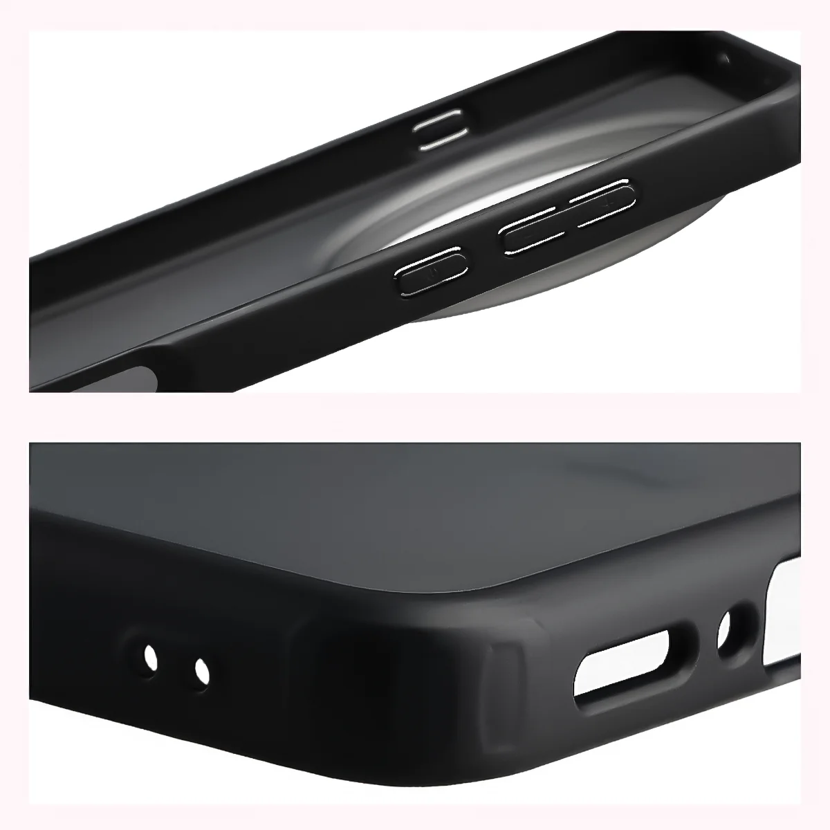 Wzmocnione narożniki i podwyższone ranty ekranu w etui Bizon Case Angelo do Oppo Find X9 Ultra