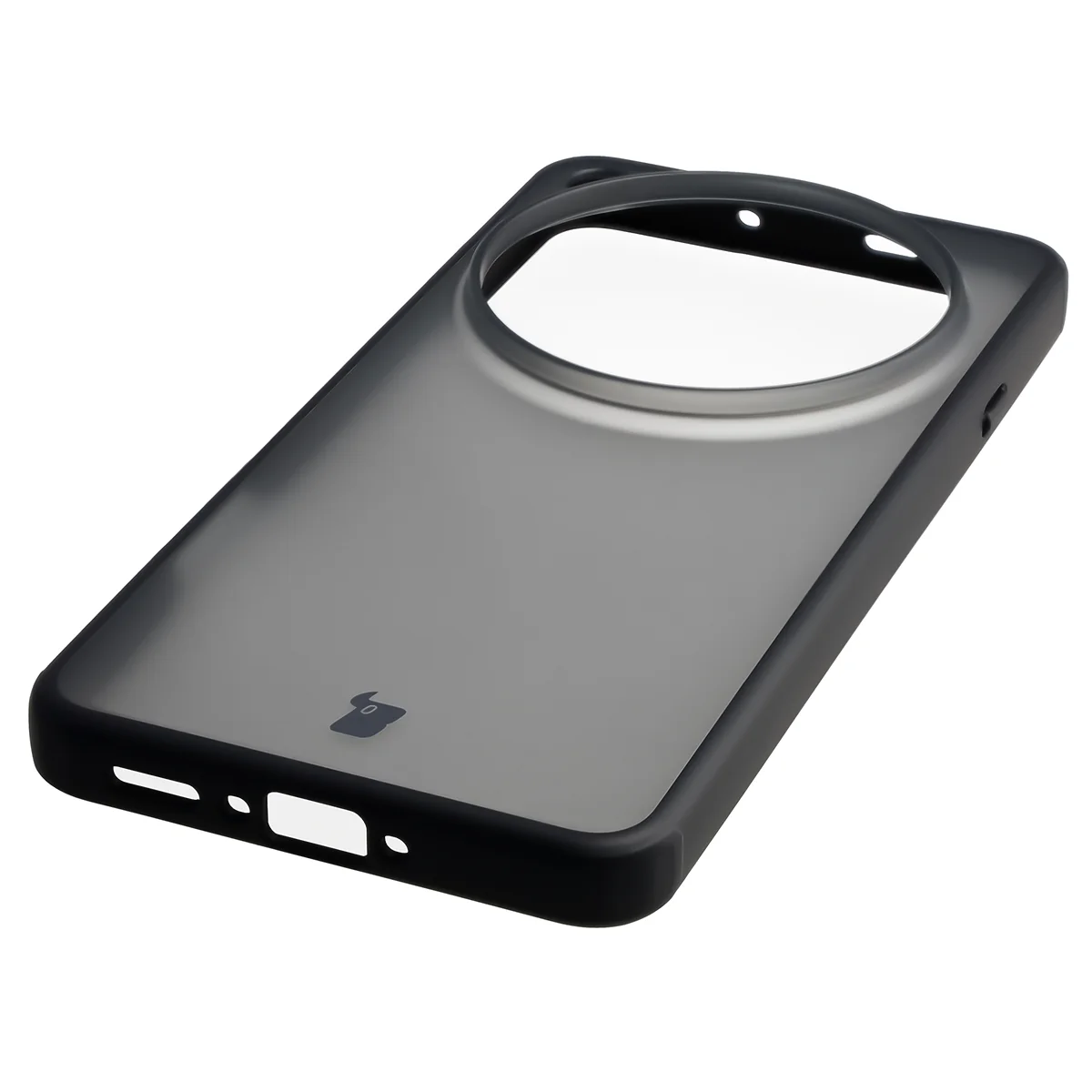 Zintegrowane przyciski, wycięcia i hybrydowy materiał w etui Bizon Case Angelo do Oppo Find X9 Ultra