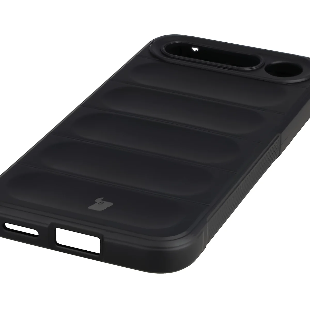 Precyzyjne wycięcia i kompatybilność z ładowaniem indukcyjnym w etui Bizon Case Tur do Realme 16 5G