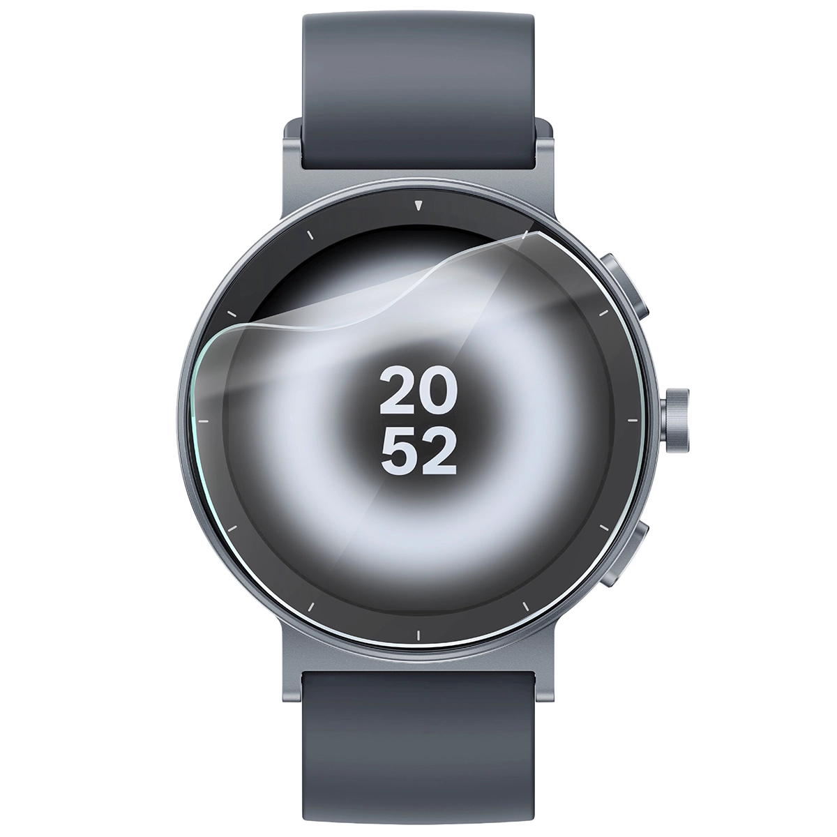 Folia hydrożelowa Bizon Watch Film HydroFlex do Realme Watch S5 na zegarku