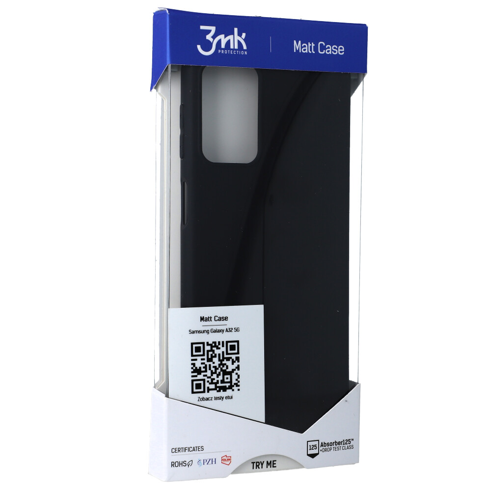 Etui 3mk z serii Matt Case dla Galaxy A32 5G, czarne