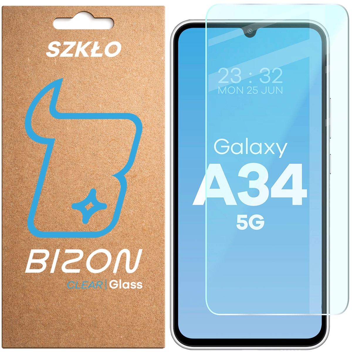 Szkło hartowane Bizon Glass Clear do Galaxy A34 5G