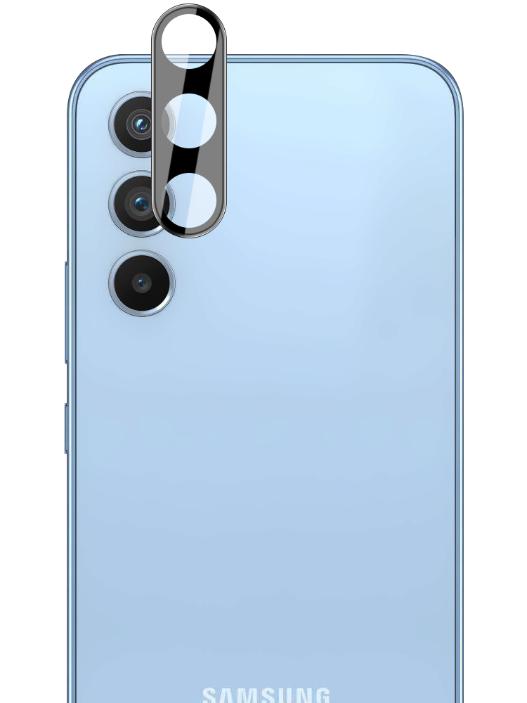 Glas für die Kamera Bizon Glass Silk Lens für Galaxy A54 5G, 2 Stück