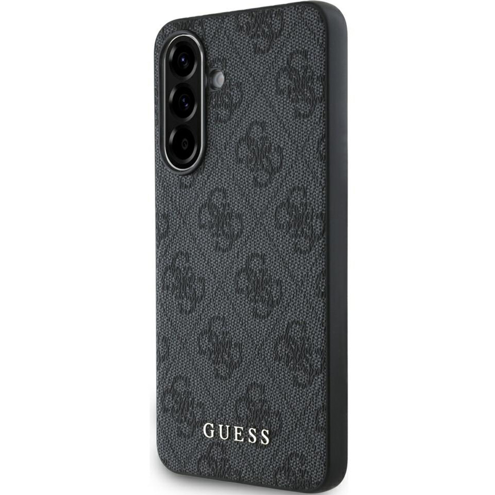 Etui Guess Hardcase 4G Metal Gold Logo do Samsung Galaxy A56 5G, czarne.