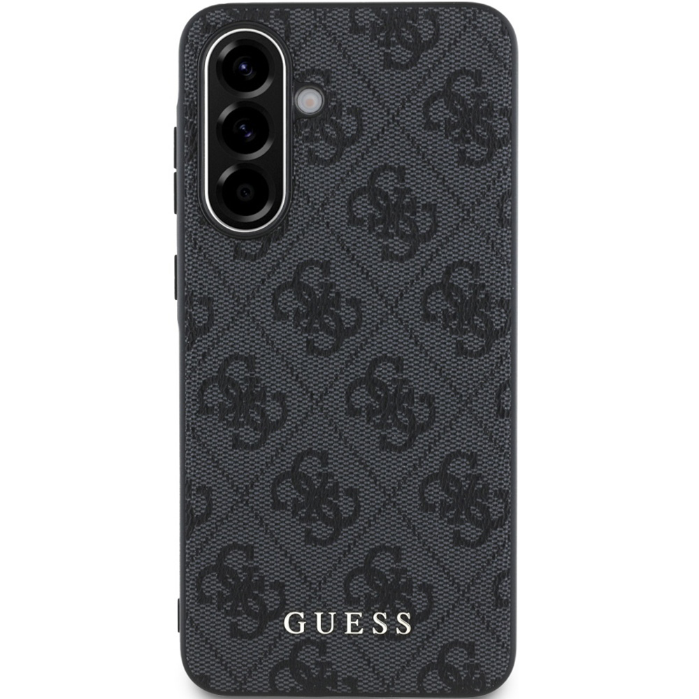 Etui Guess Hardcase 4G Metal Gold Logo do Samsung Galaxy A56 5G, czarne.