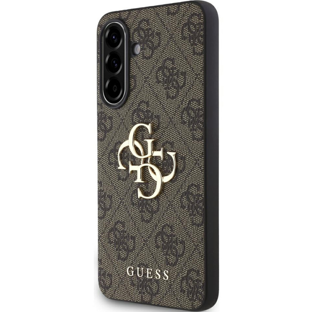 Oryginalne i ekskluzywne etui 4G Big Logo od marki Guess do Samsung Galaxy A56 5G, brązowe