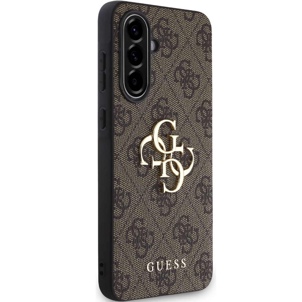 Oryginalne i ekskluzywne etui 4G Big Logo od marki Guess do Samsung Galaxy A56 5G, brązowe