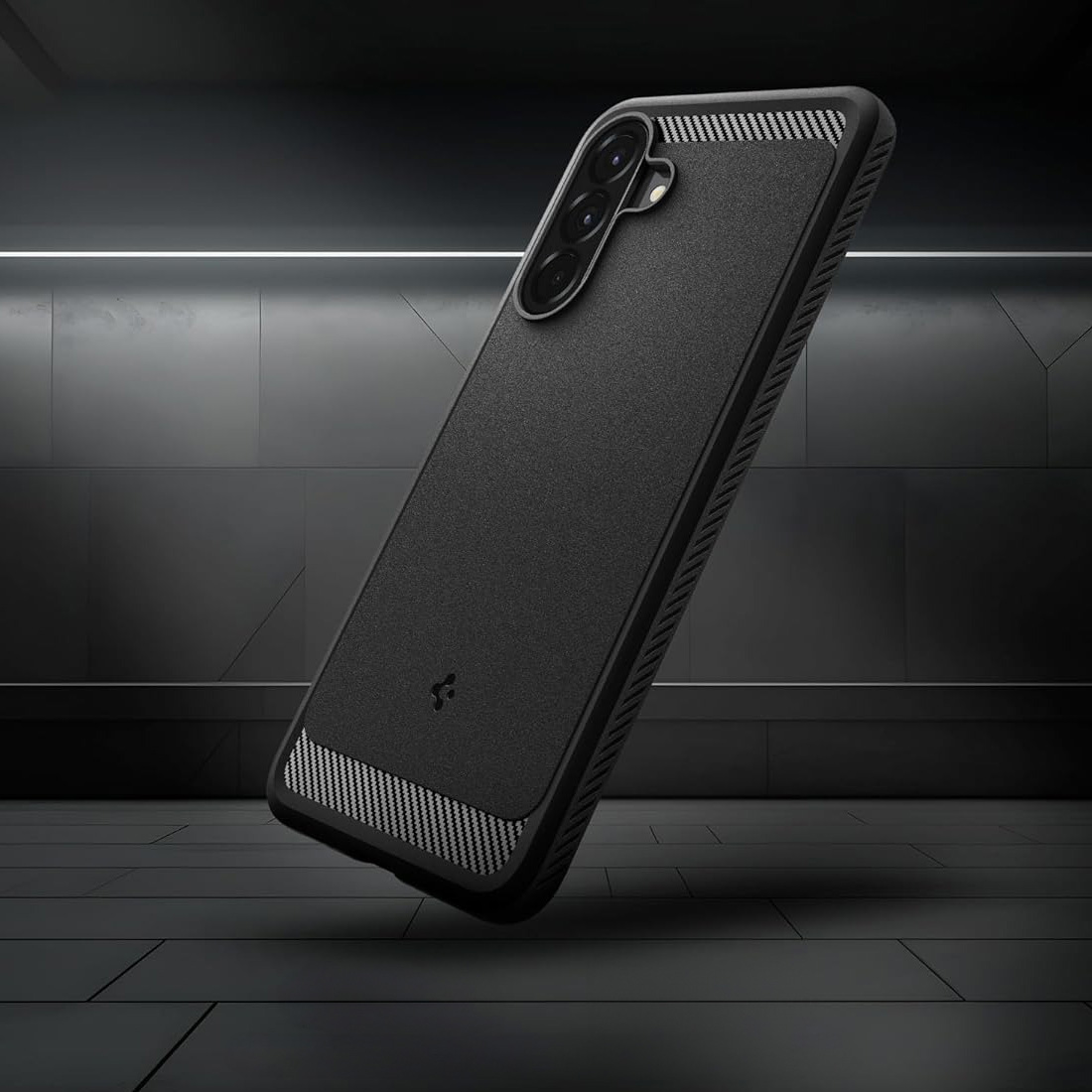 Etui Spigen Rugged Armor do Galaxy A56 5G, czarne