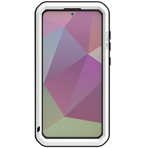 Etui Pancerne + szkło LOVE MEI Powerful do Samsung Galaxy S24 Plus, [kolor-producenta]