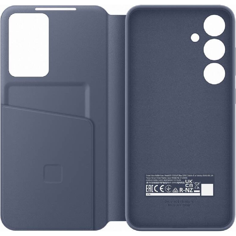 Etui z klapką Samsung Smart View Wallet Case do Samsung Galaxy S24 Plus, liliowe