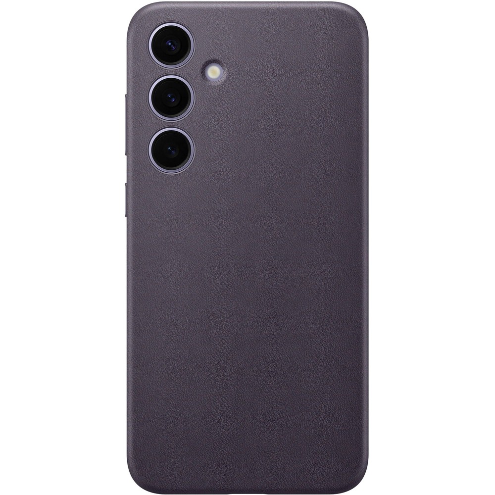 Etui Samsung Vegan Leather Cover do Samsung Galaxy S24 Plus, ciemnofioletowe