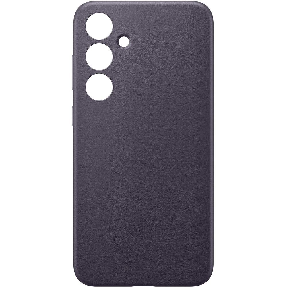 Etui Samsung Vegan Leather Cover do Samsung Galaxy S24 Plus, ciemnofioletowe