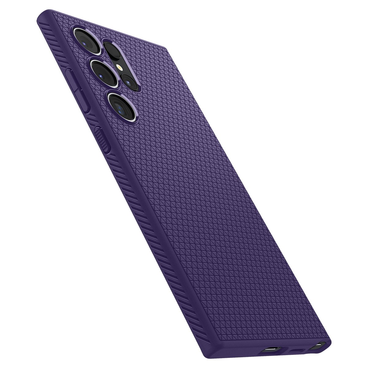 Schutzhülle für Galaxy S24 Ultra, Spigen Liquid Air, Violett