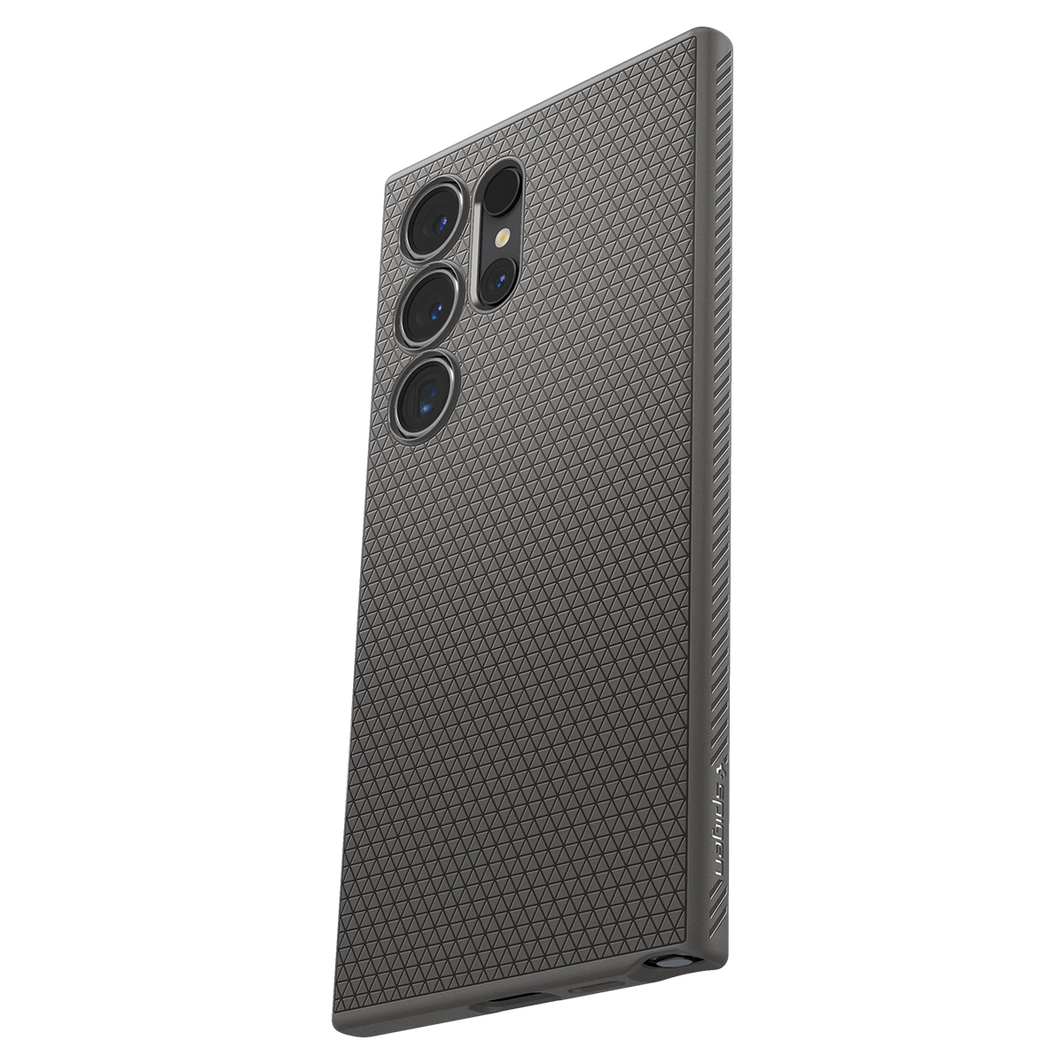 Schutzhülle Spigen Liquid Air für Galaxy S24 Ultra, Grau