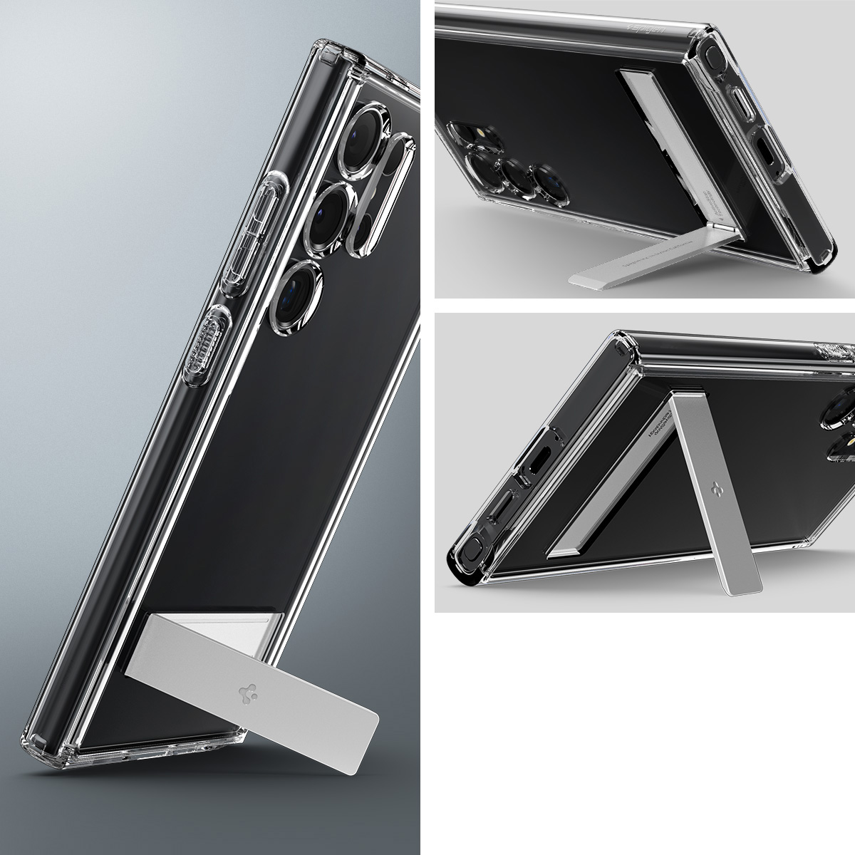 Schutzhülle Spigen Ultra Hybrid S für Galaxy S24 Ultra, Transparent