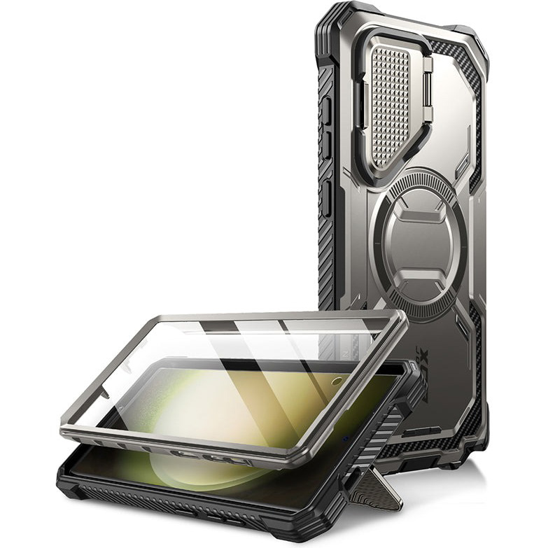 Schutzhülle Supcase i-Blason Armorbox Mag für Galaxy S24 Ultra, Grau