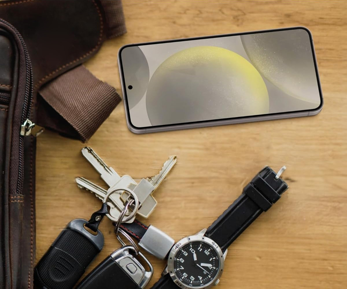 Oryginalne szkło hybrydowe firmy Belkin z serii ScreenForce TrueClear Curved Blue Light Filter AntiMicrobial Treated dla Galaxy S24