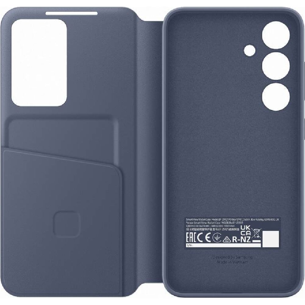 Etui z klapką Samsung Smart View Wallet Case do Samsung Galaxy S24, liliowe