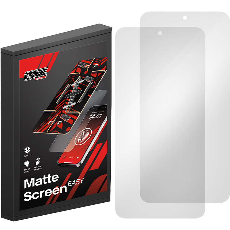 Folia matowa z aplikatorem na ekran Grizz MatteScreen Easy do Samsung Galaxy S24