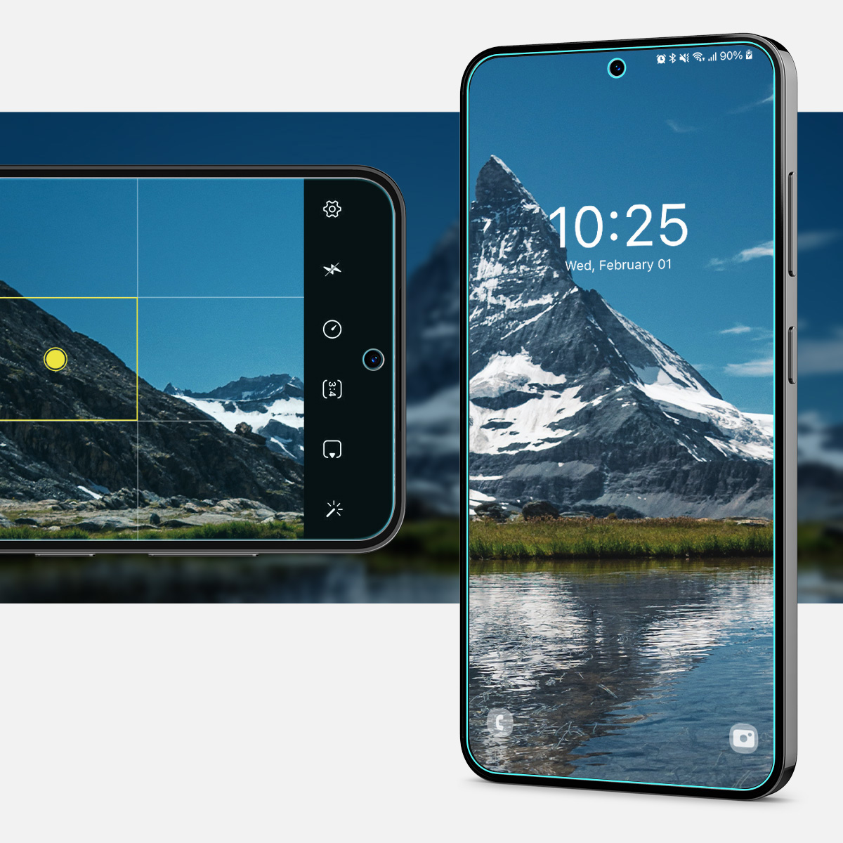 Flexible Folie Spigen Neo Flex Solid 2-Pack für Galaxy S24