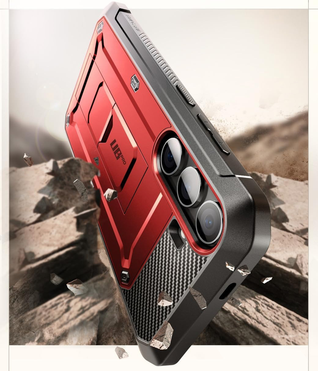 Hülle Supcase Unicorn Beetle Pro für Galaxy S24, Rot