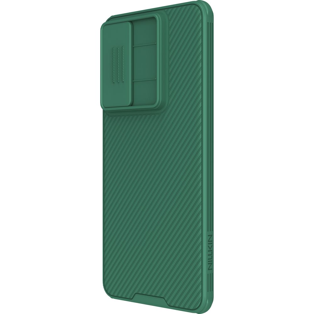 Etui Nillkin CamShield Pro do Samsung Galaxy S25 Edge, ciemnozielone