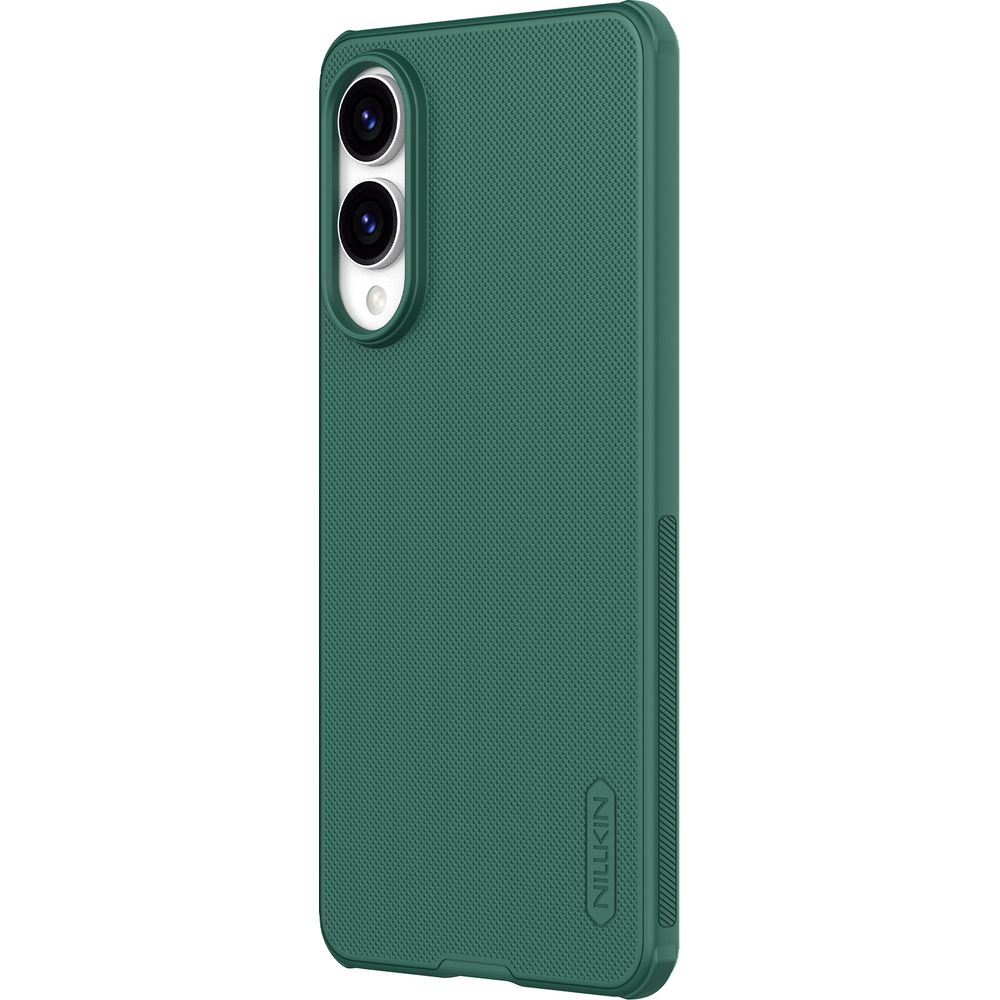 Etui Nillkin Frosted Shield Pro do Samsung Galaxy S25 Edge, ciemnozielone