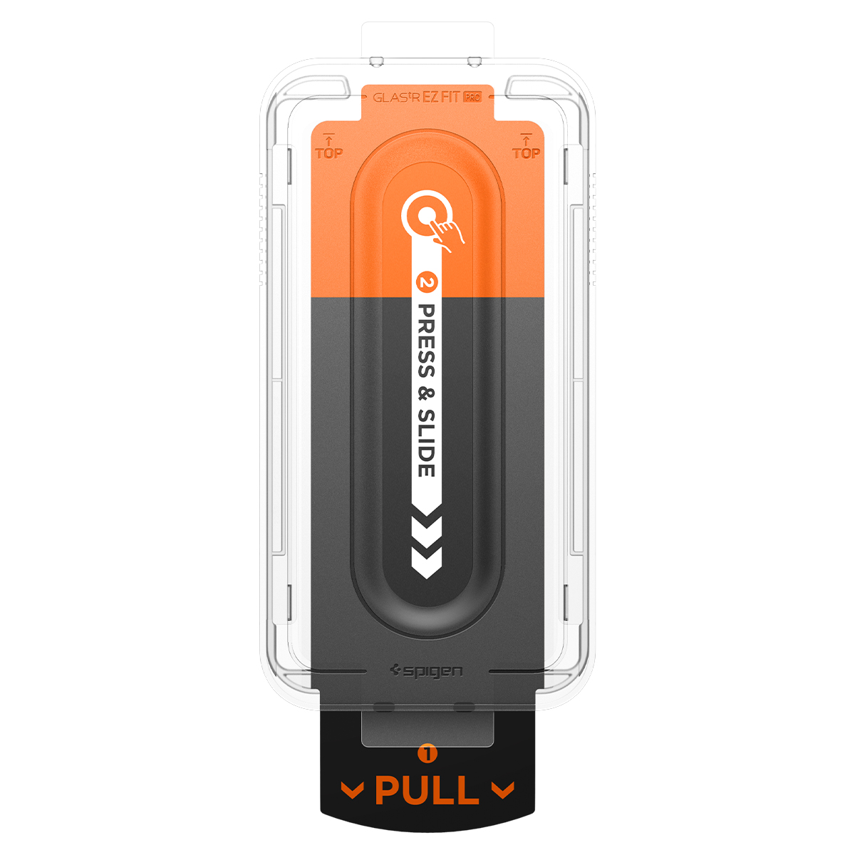 Szkło hartowane Spigen Glas.tR EZ Fit Pro 1-Pack z ramką aplikacyjną do Samsung Galaxy S25 Edge