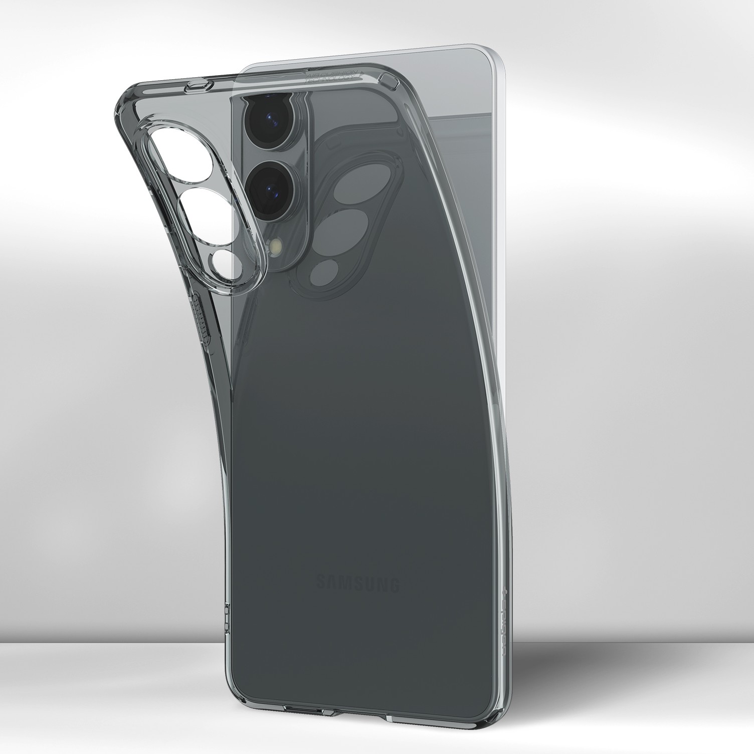 Etui Spigen Liquid Crystal do Samsung Galaxy S25 Edge, przydymione