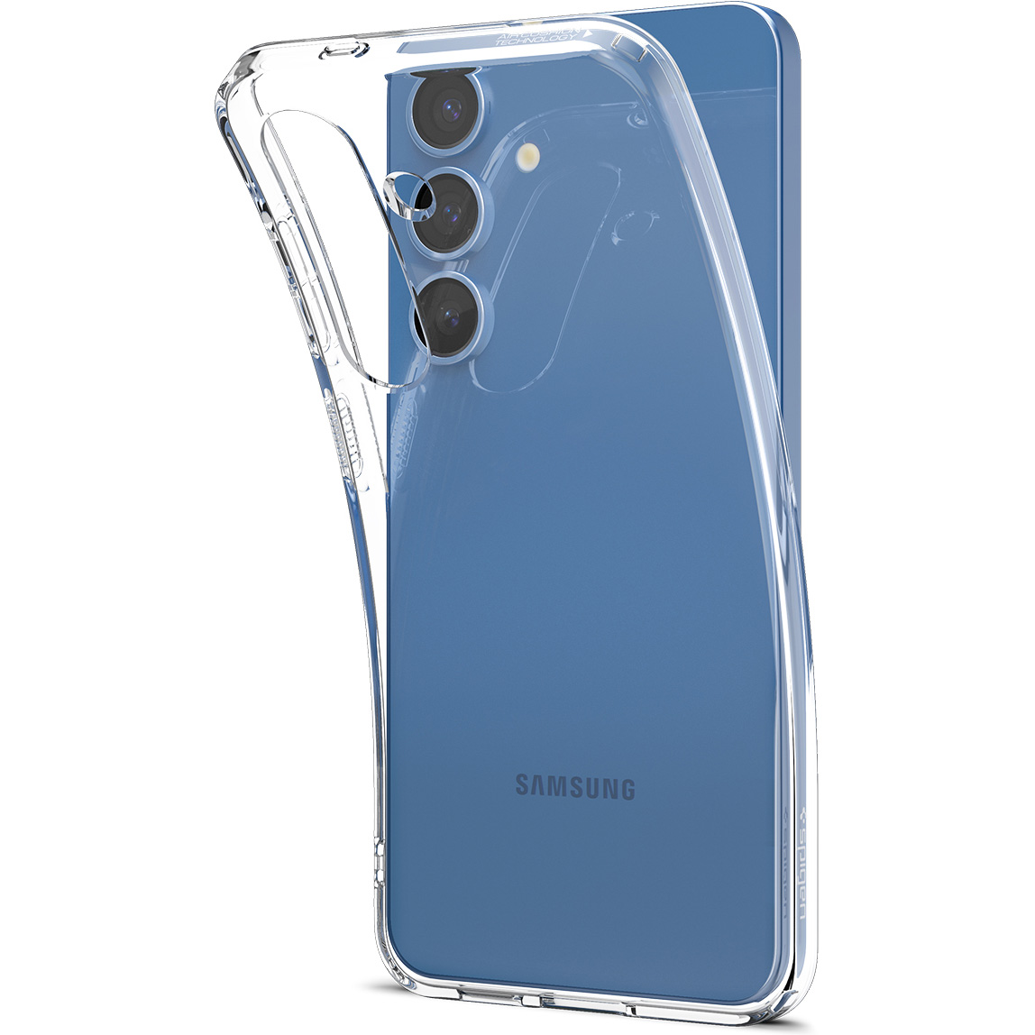 Etui Spigen Liquid Crystal do Samsung Galaxy S25 Plus, przezroczyste