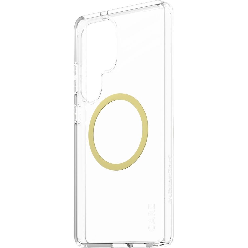 Etui CARE Flagship by PanzerGlass dla Samsung Galaxy S25 Ultra, przezroczysto-żółte