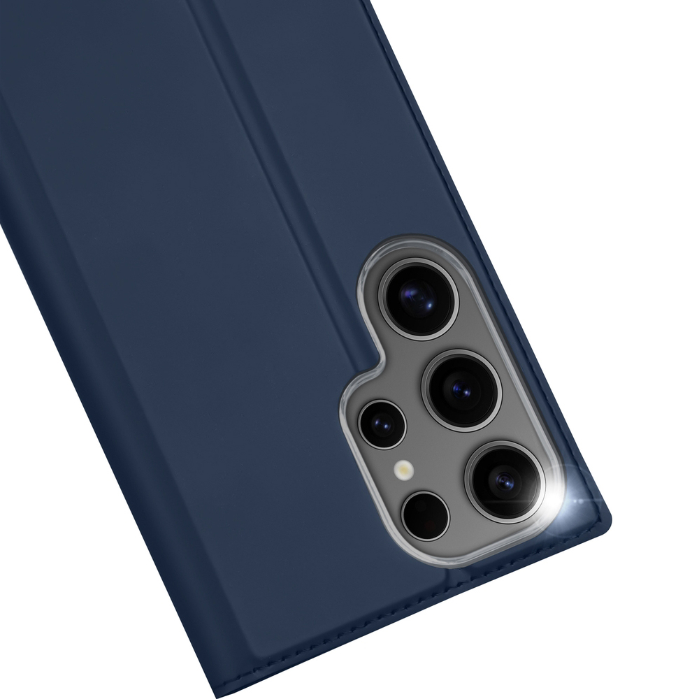 Etui z klapką Dux Ducis Skin Pro do Samsung Galaxy S25 Ultra, granatowe