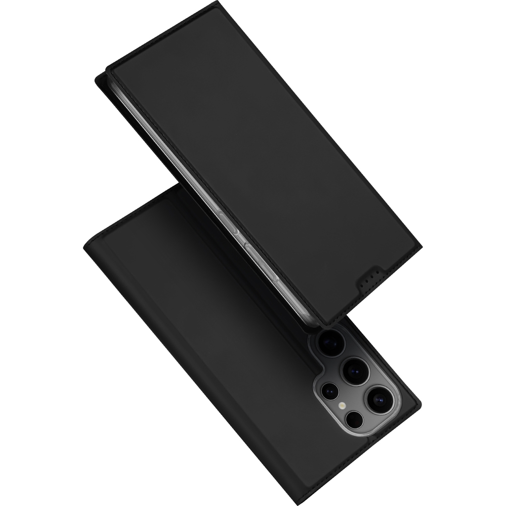 Etui z klapką Dux Ducis Skin Pro do Samsung Galaxy S25 Ultra, czarne