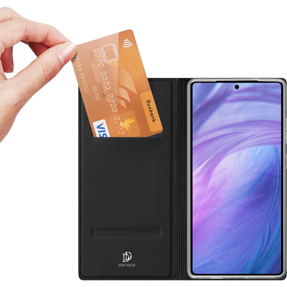 Etui z klapką Dux Ducis Skin Pro do Samsung Galaxy S25 Ultra, czarne