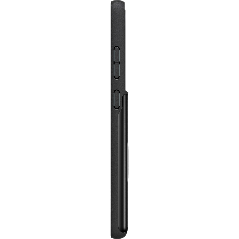 Etui ze schowkiem na karty Spigen Slim Armor CS do Samsung Galaxy S25 Ultra, czarne