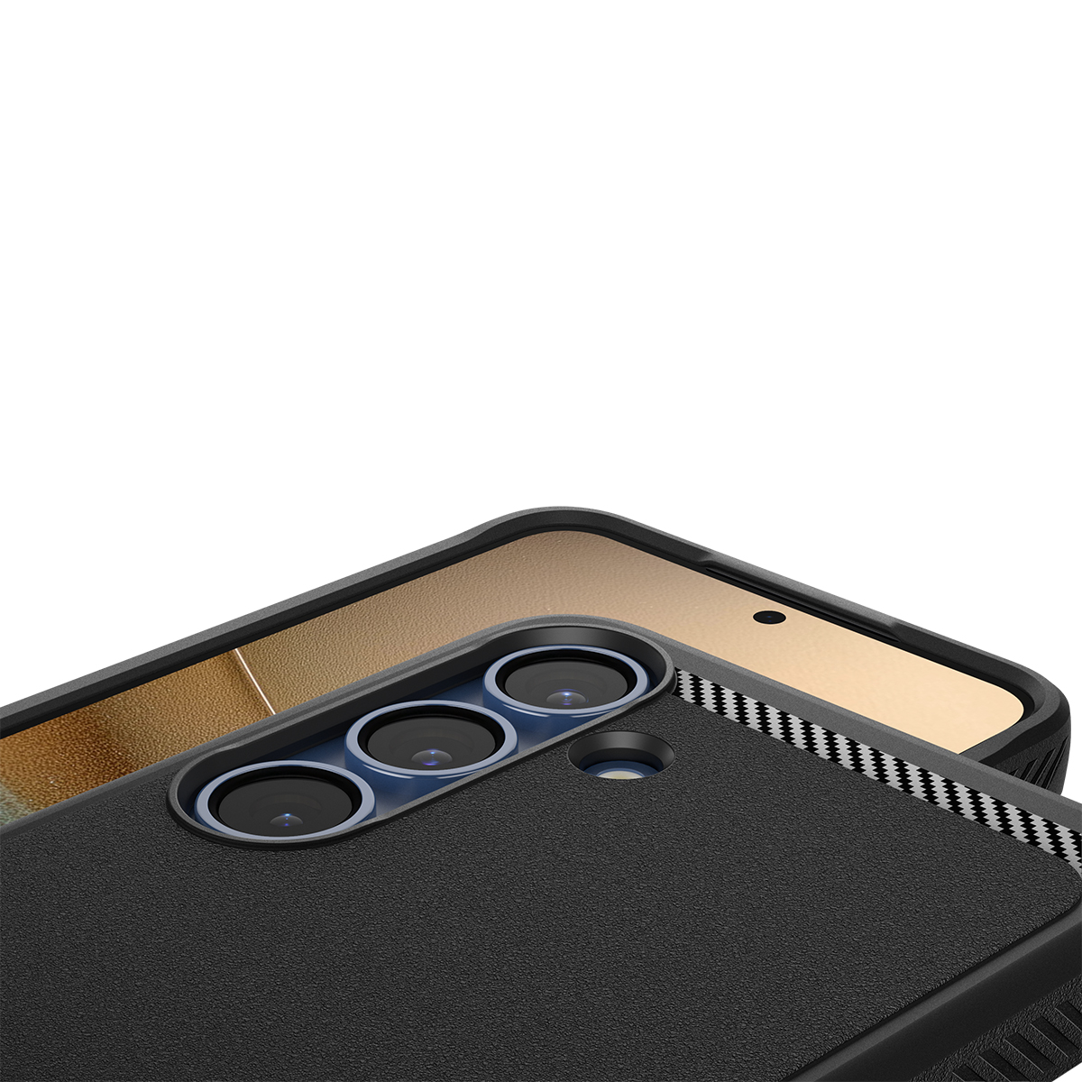 Etui Spigen Rugged Armor Mag z MagSafe do Samsung Galaxy S25, czarne