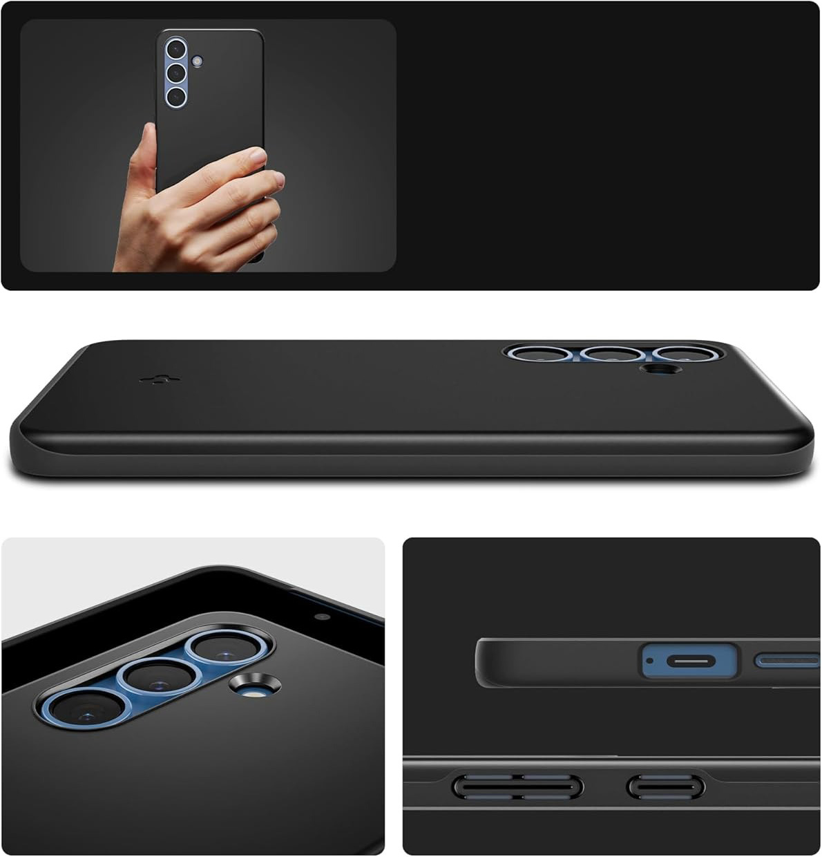 Etui Spigen Thin Fit Mag MagSafe do Samsung Galaxy S25, czarne